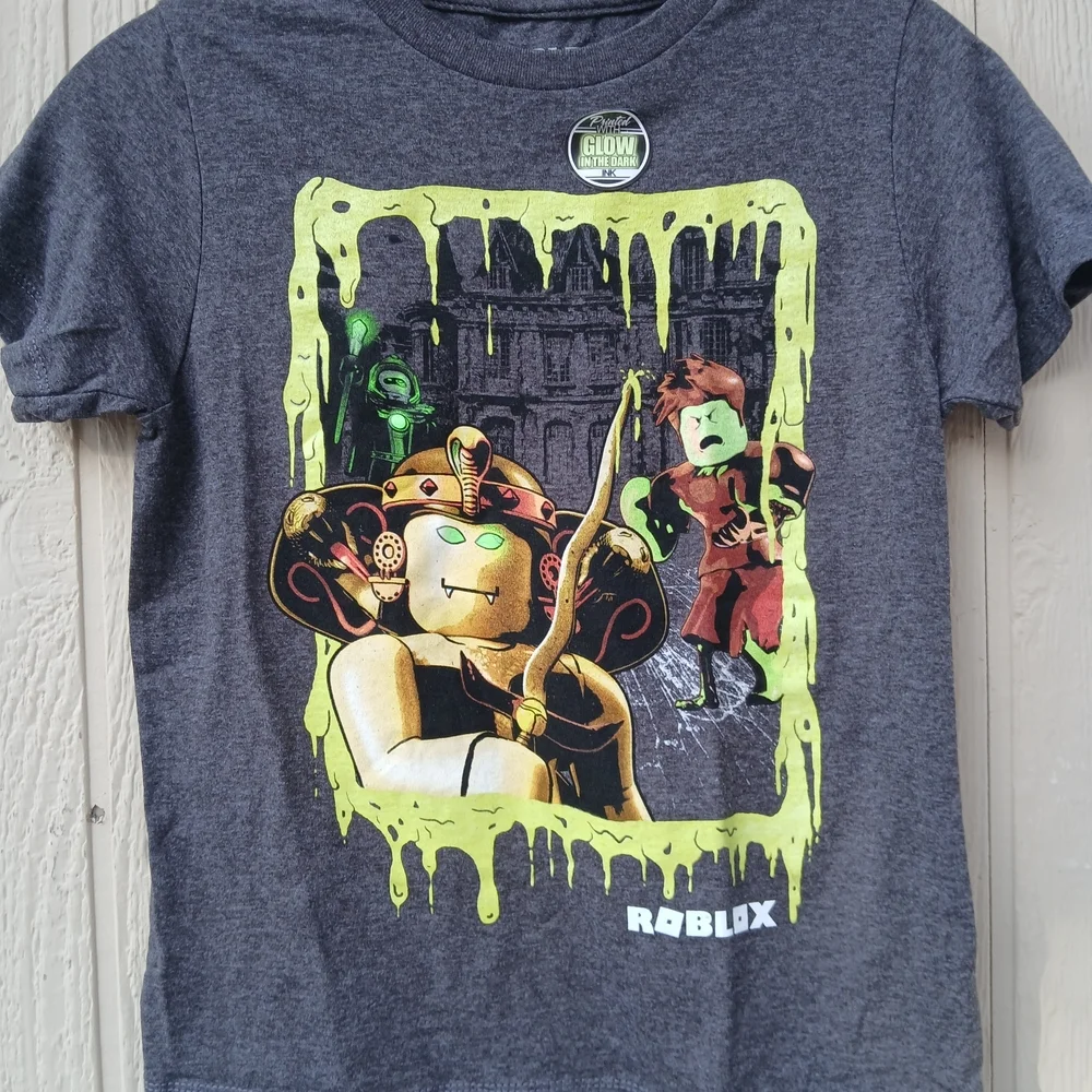 Rolex Kids Gray Roblox T-Shirt - Picture 5 of 5